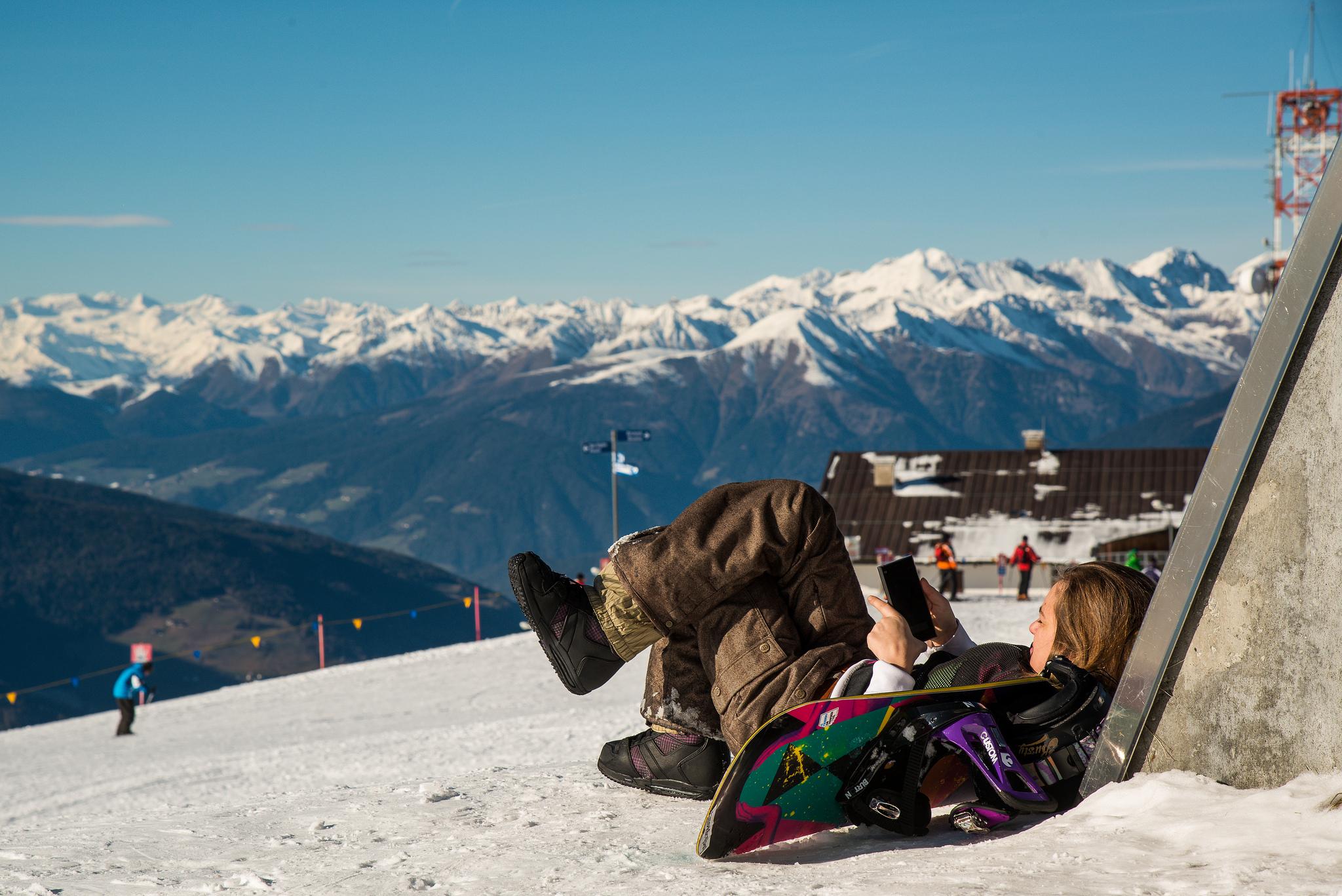 lyžování v Kronplatz