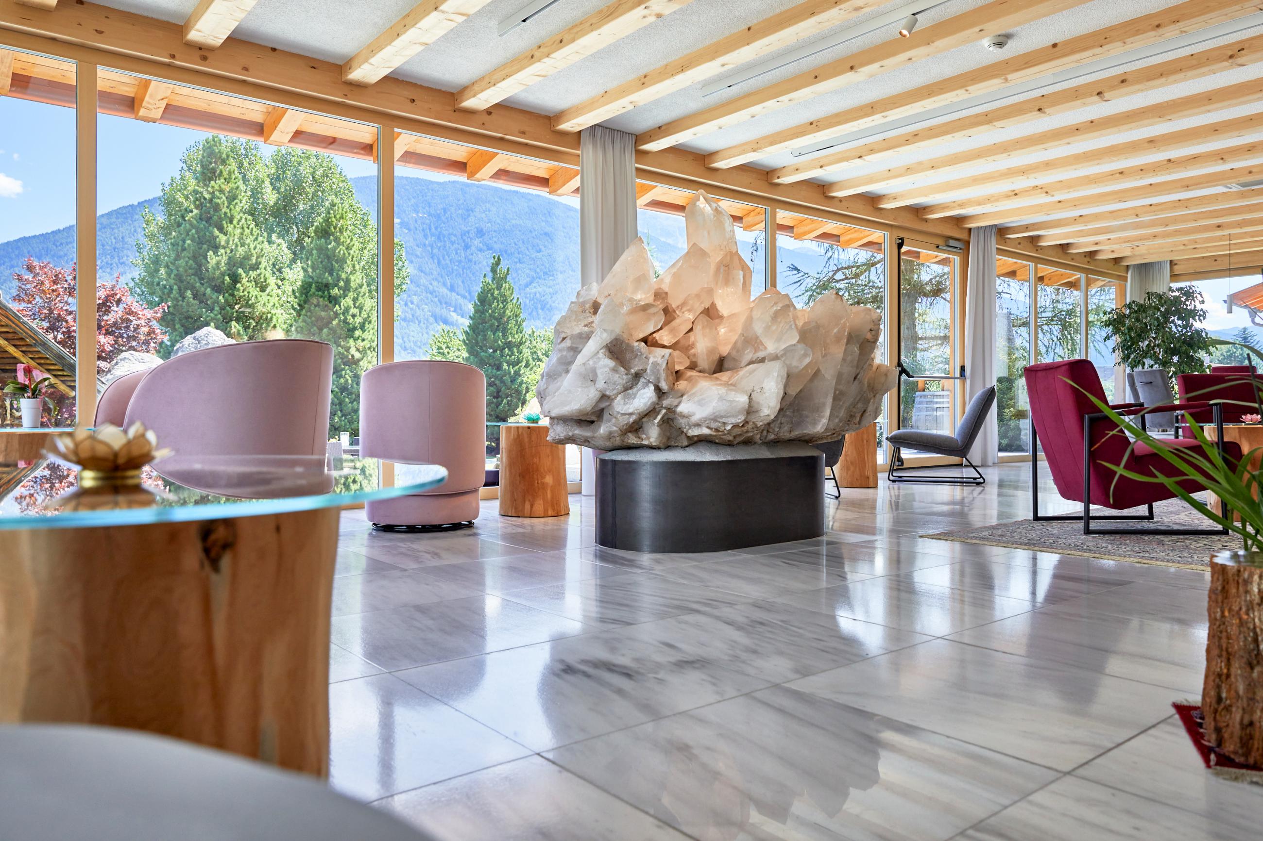 Minerály ve Mineralienhotel