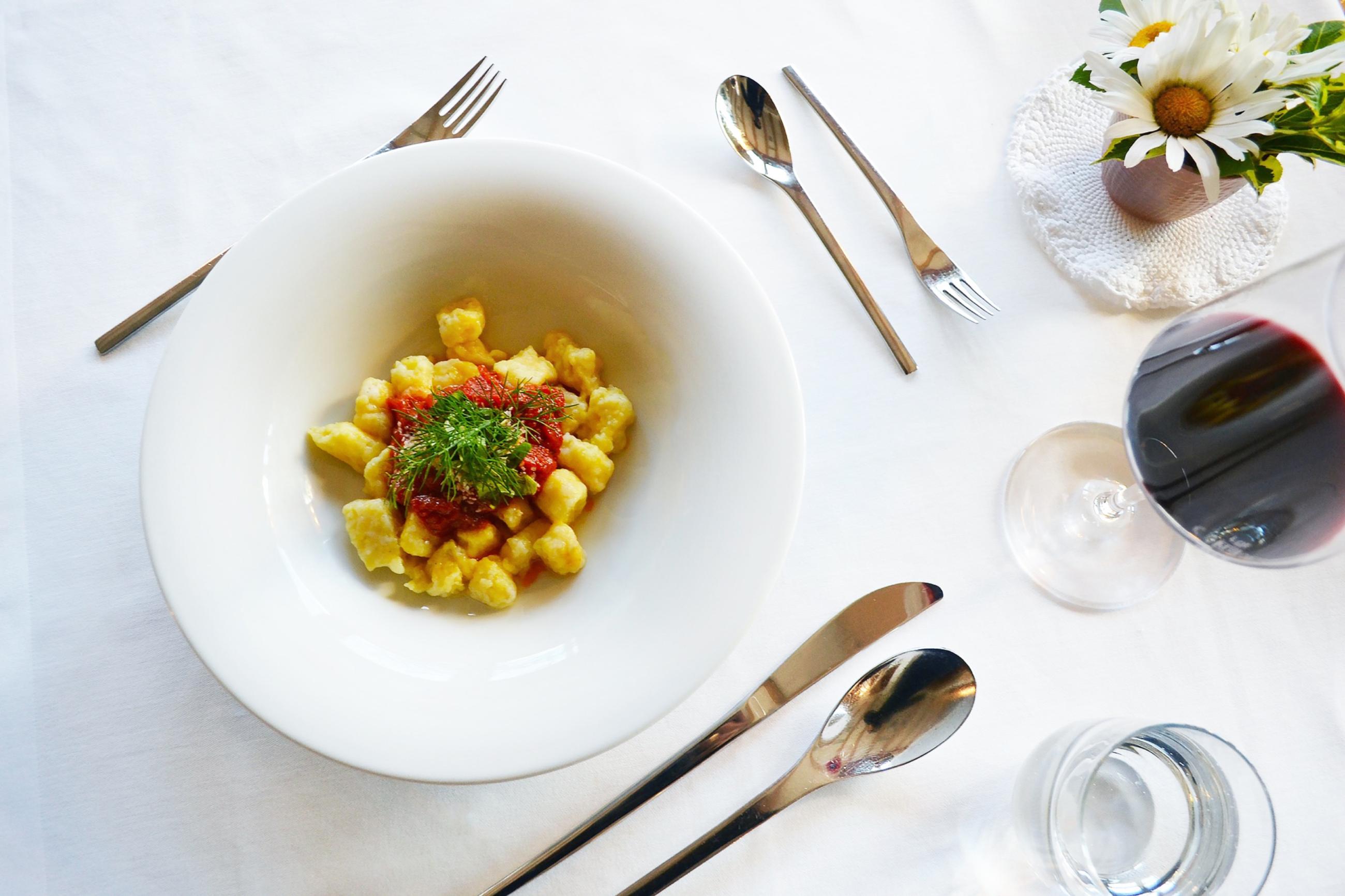 Mineralienhotel Südtiroler Küche