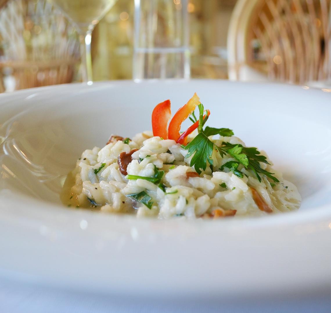 Mineralienhotel Dining room starter